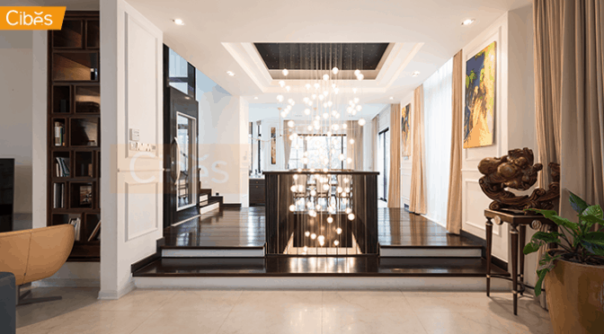 Cibes A4000 màu đen – lắp đặt tại Vinhomes Riverside